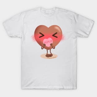 Lovely chocolates - Love note T-Shirt